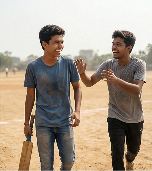 Cricket, chaos, memories