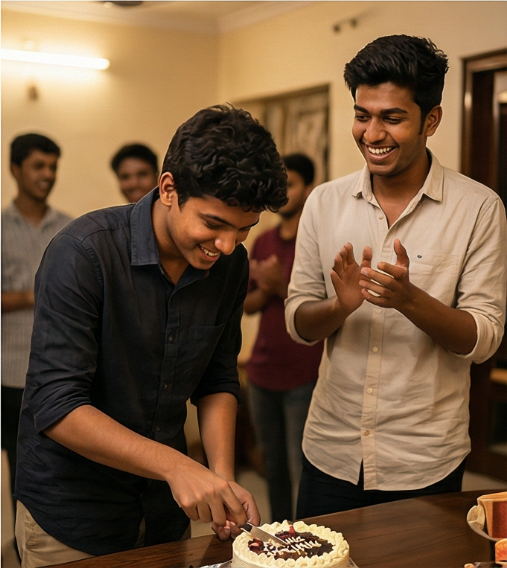 Cake time officially
