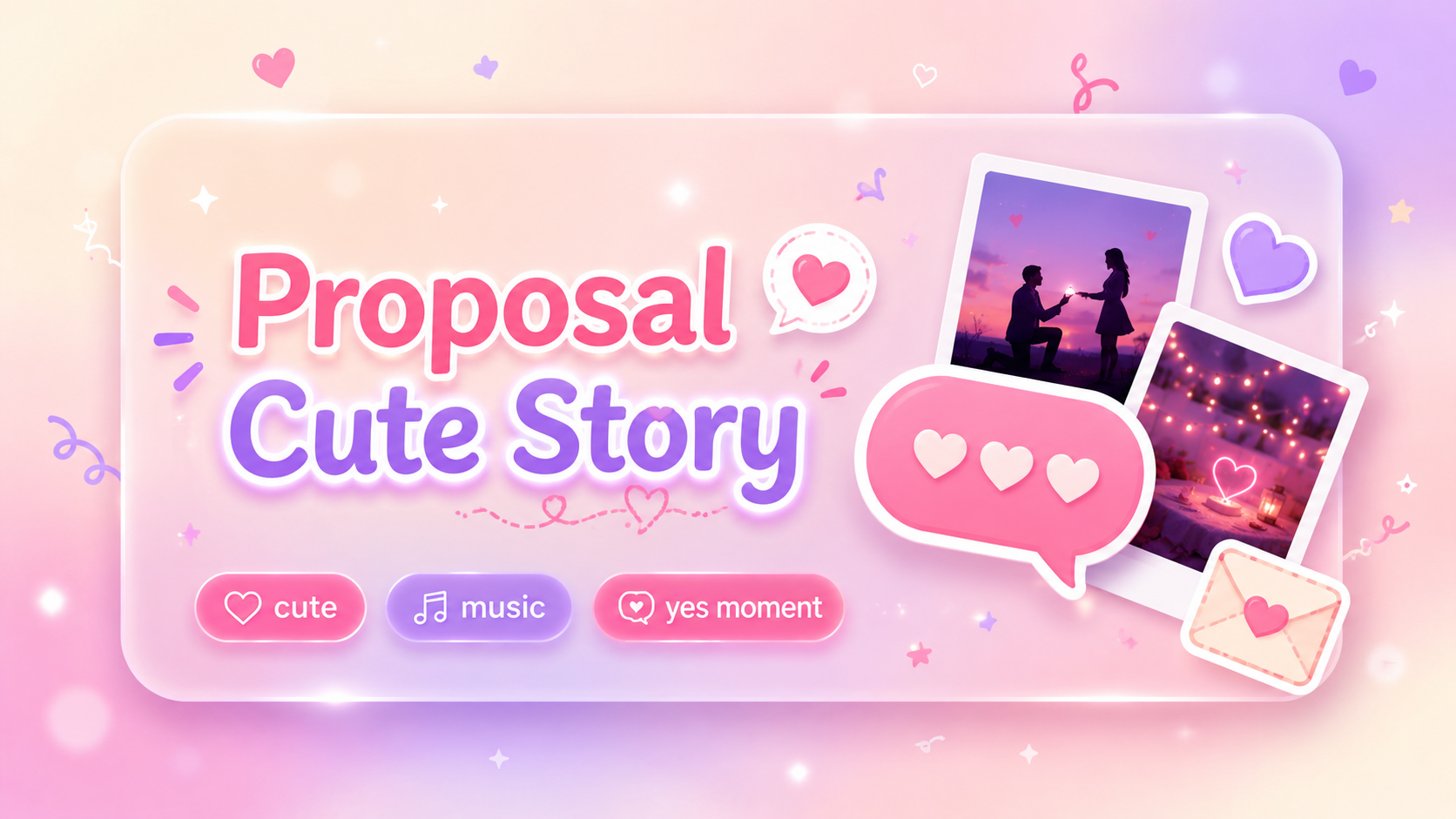Proposal Cute Story preview